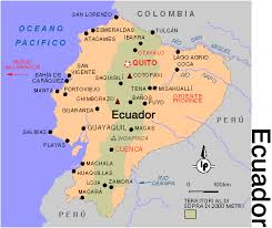 Ecuador mappa